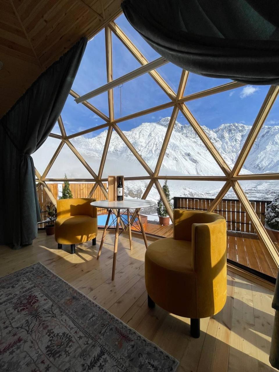 Gabua Glamping Villa Kazbegi Ngoại thất bức ảnh