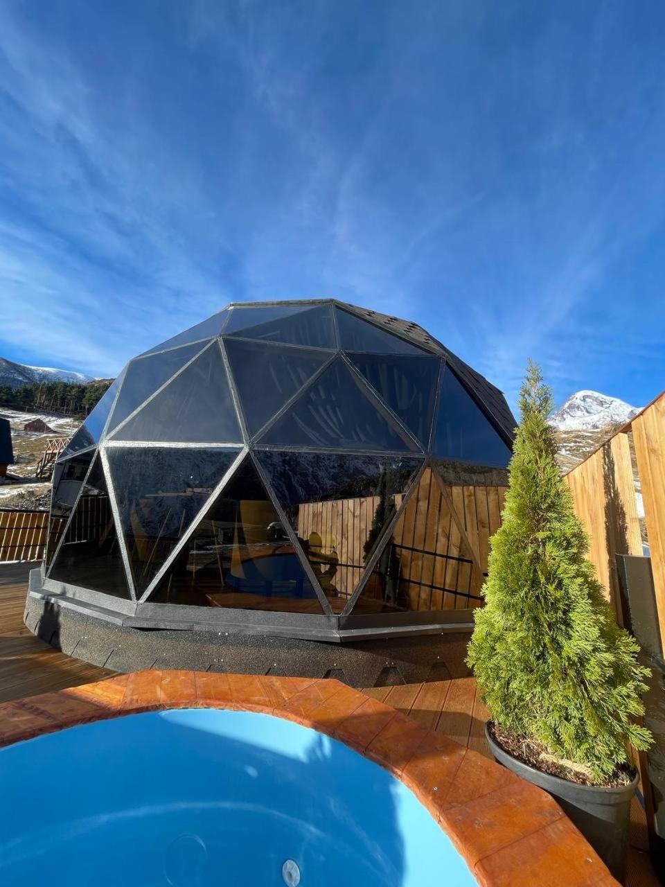 Gabua Glamping Villa Kazbegi Ngoại thất bức ảnh