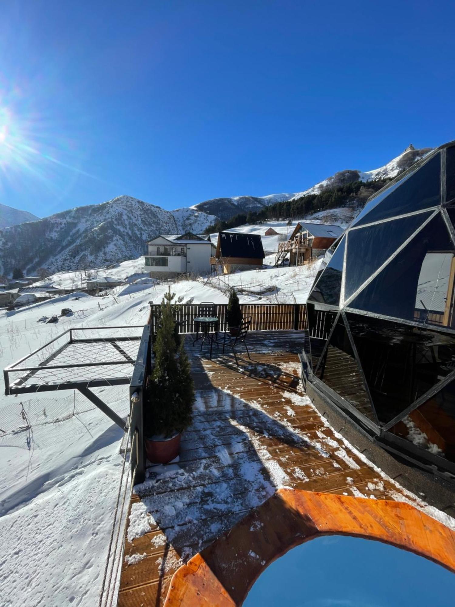 Gabua Glamping Villa Kazbegi Ngoại thất bức ảnh