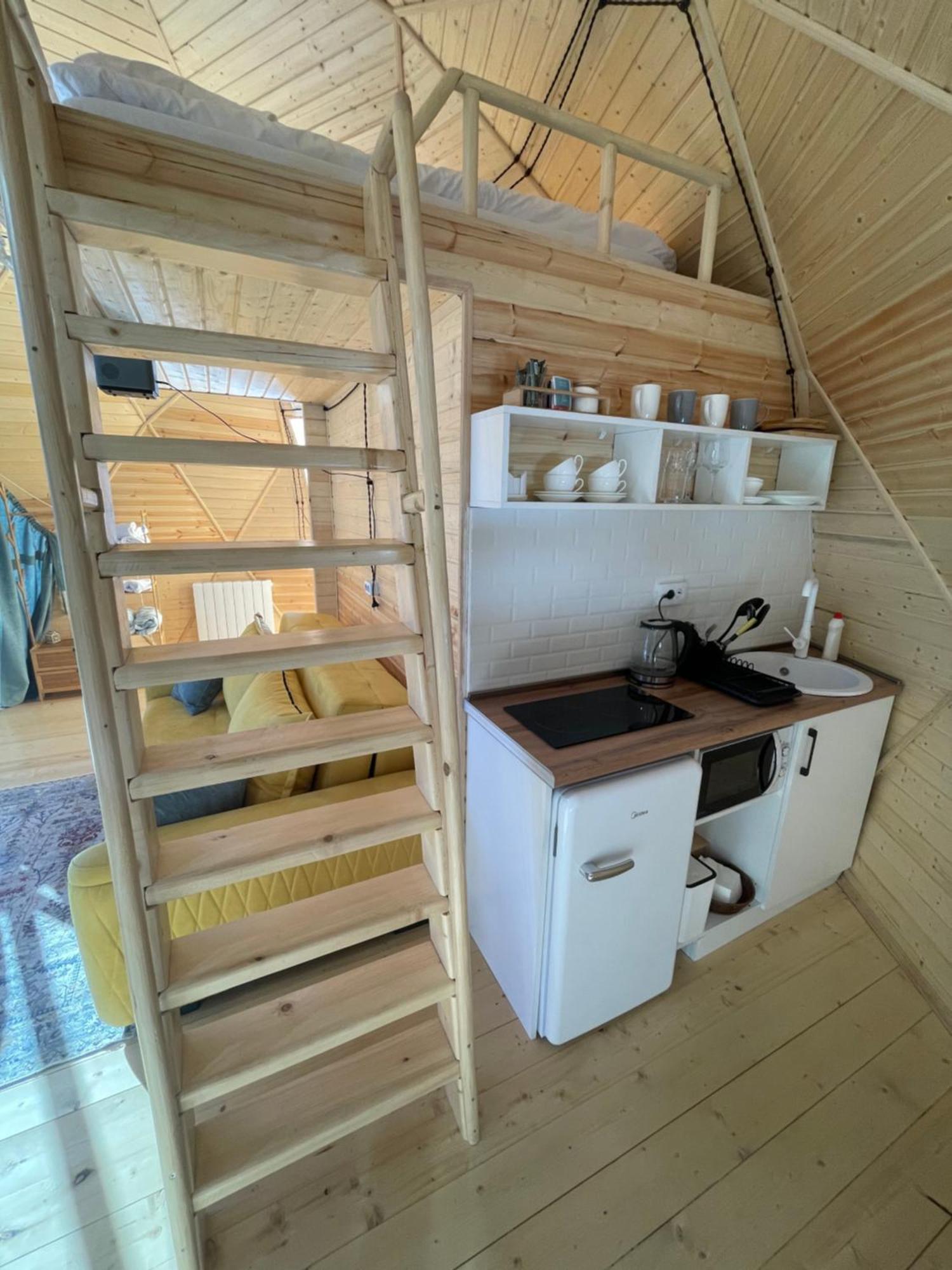 Gabua Glamping Villa Kazbegi Ngoại thất bức ảnh