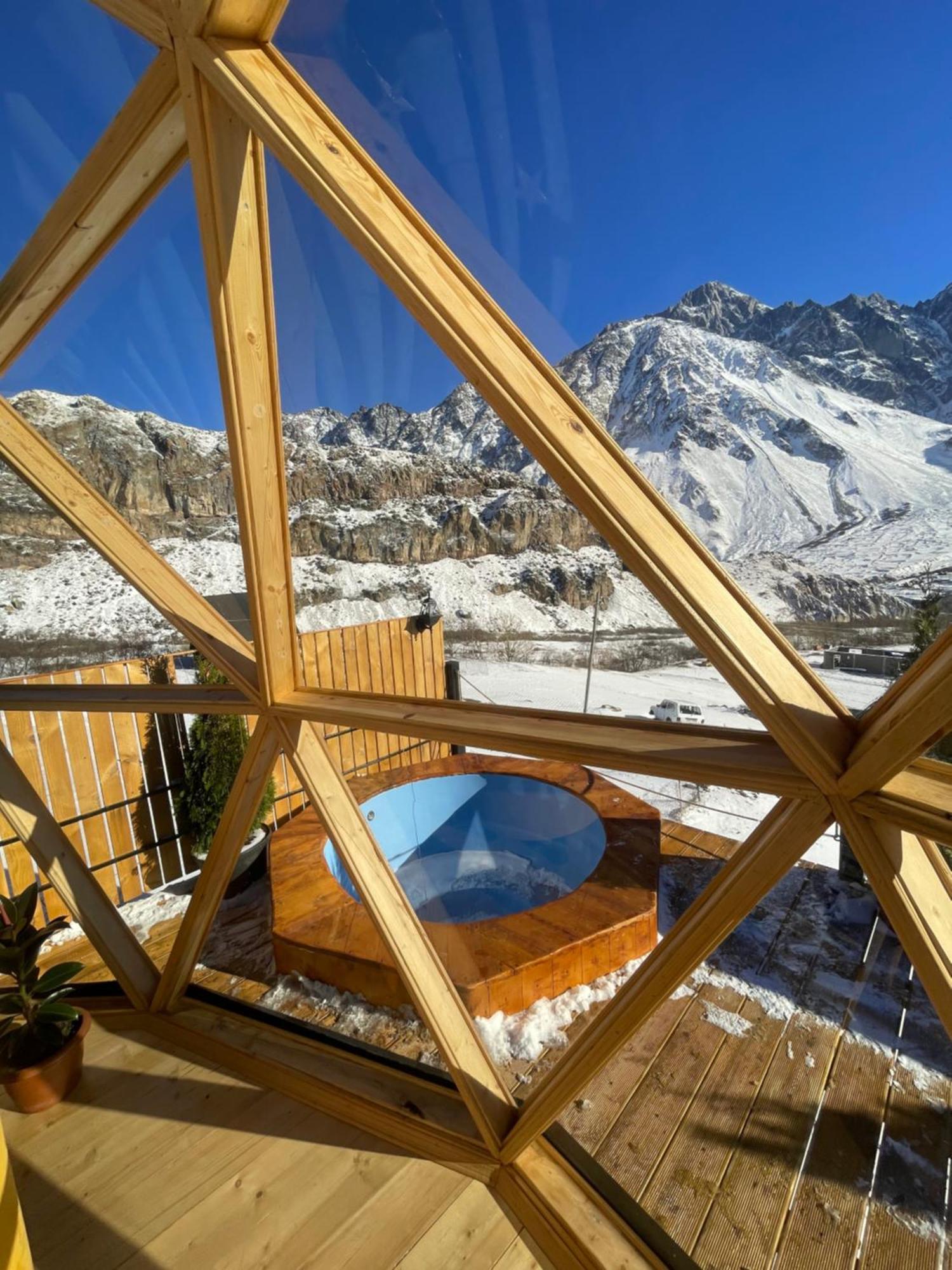Gabua Glamping Villa Kazbegi Ngoại thất bức ảnh