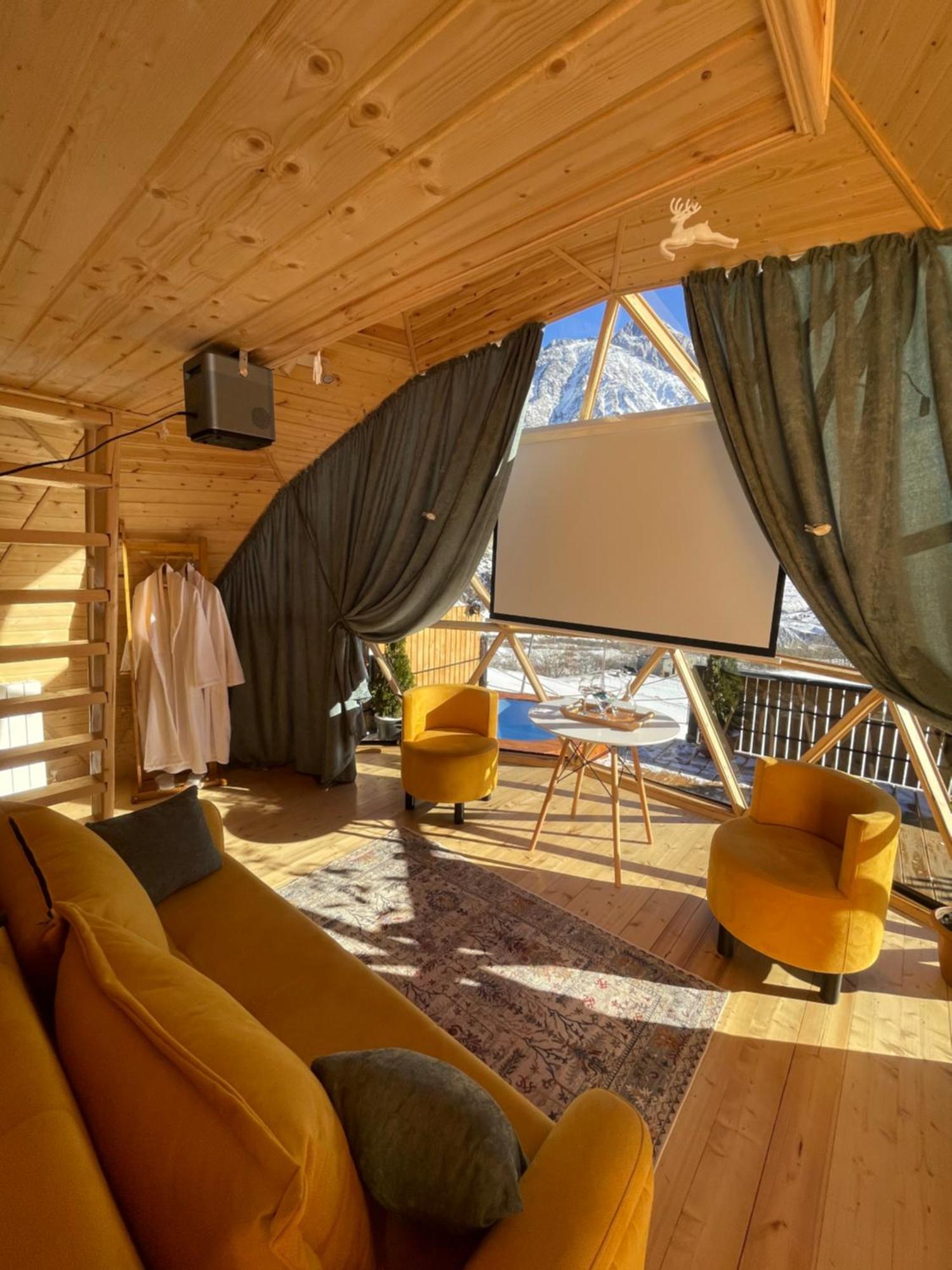 Gabua Glamping Villa Kazbegi Ngoại thất bức ảnh