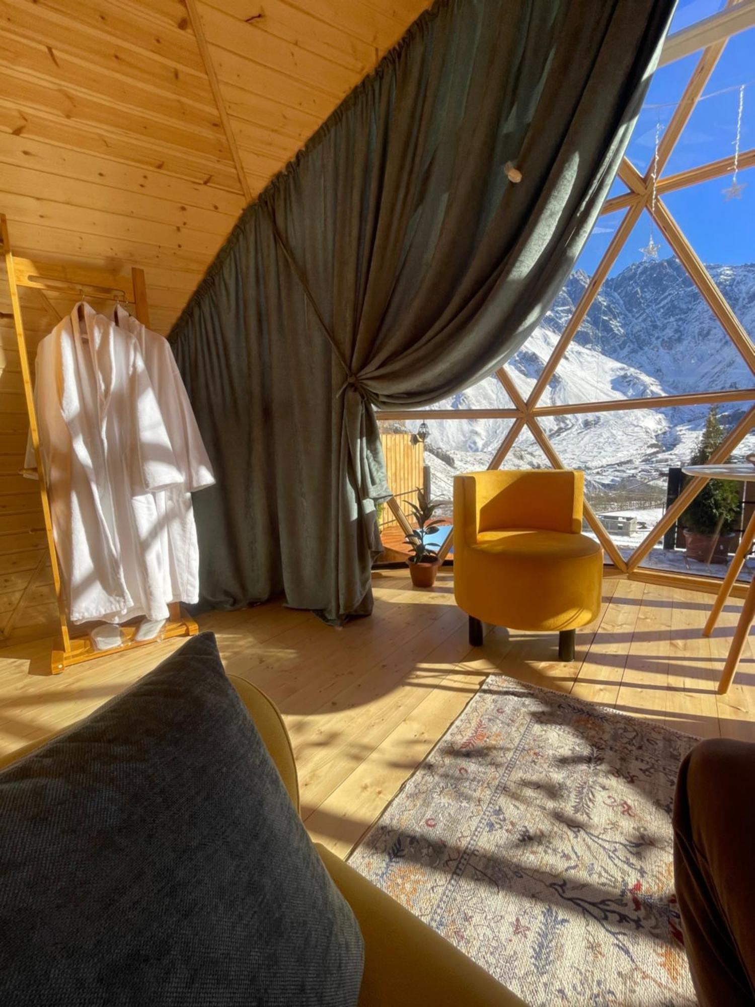 Gabua Glamping Villa Kazbegi Ngoại thất bức ảnh