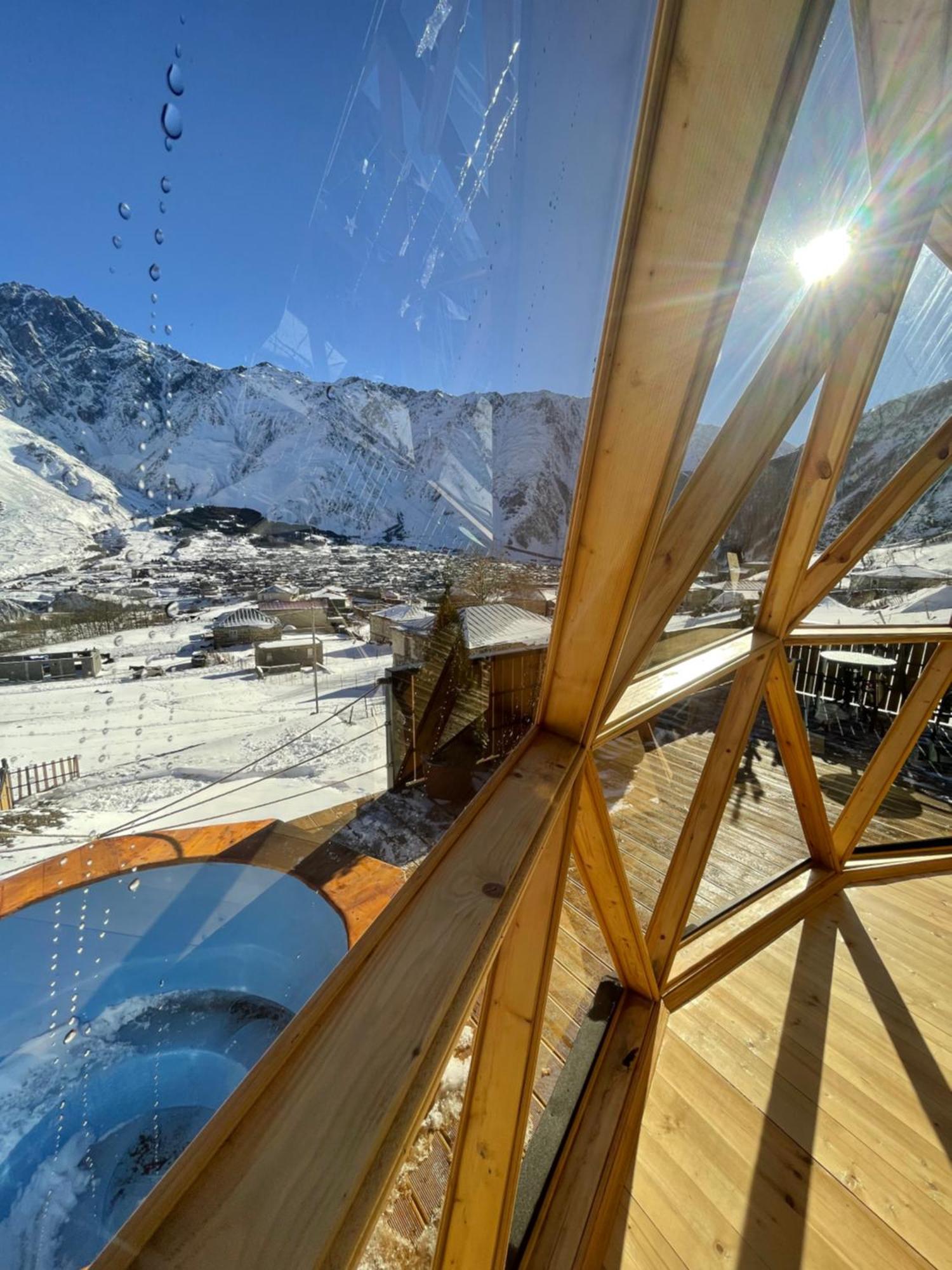 Gabua Glamping Villa Kazbegi Ngoại thất bức ảnh
