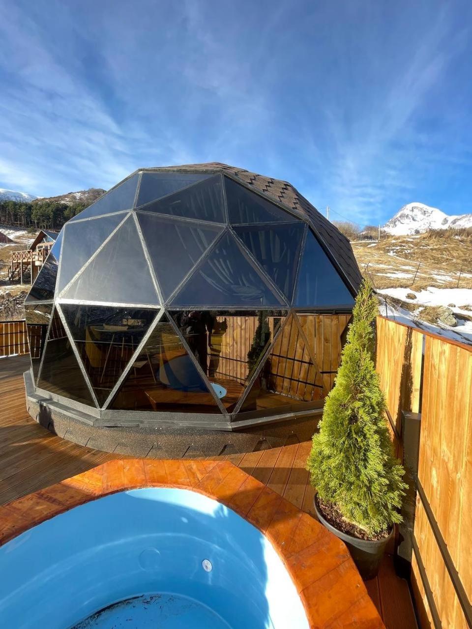 Gabua Glamping Villa Kazbegi Ngoại thất bức ảnh